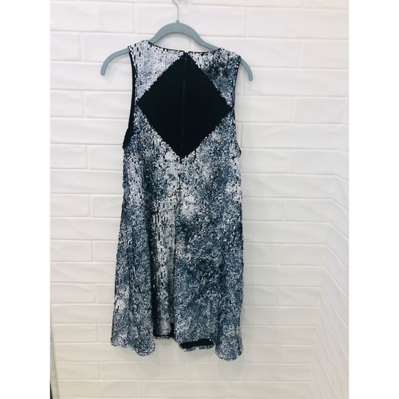 Sam Edelman Sequin Dress In Midnight - Picture 7 of 10